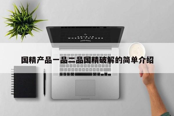 国精产品一品二品国精破解的简单介绍