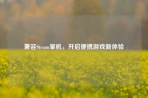 兼容Steam掌机，开启便携游戏新体验
