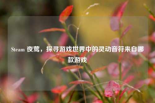 Steam 夜莺，探寻游戏世界中的灵动音符来自哪款游戏